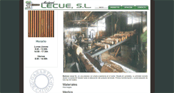 Desktop Screenshot of maderaslecue.com